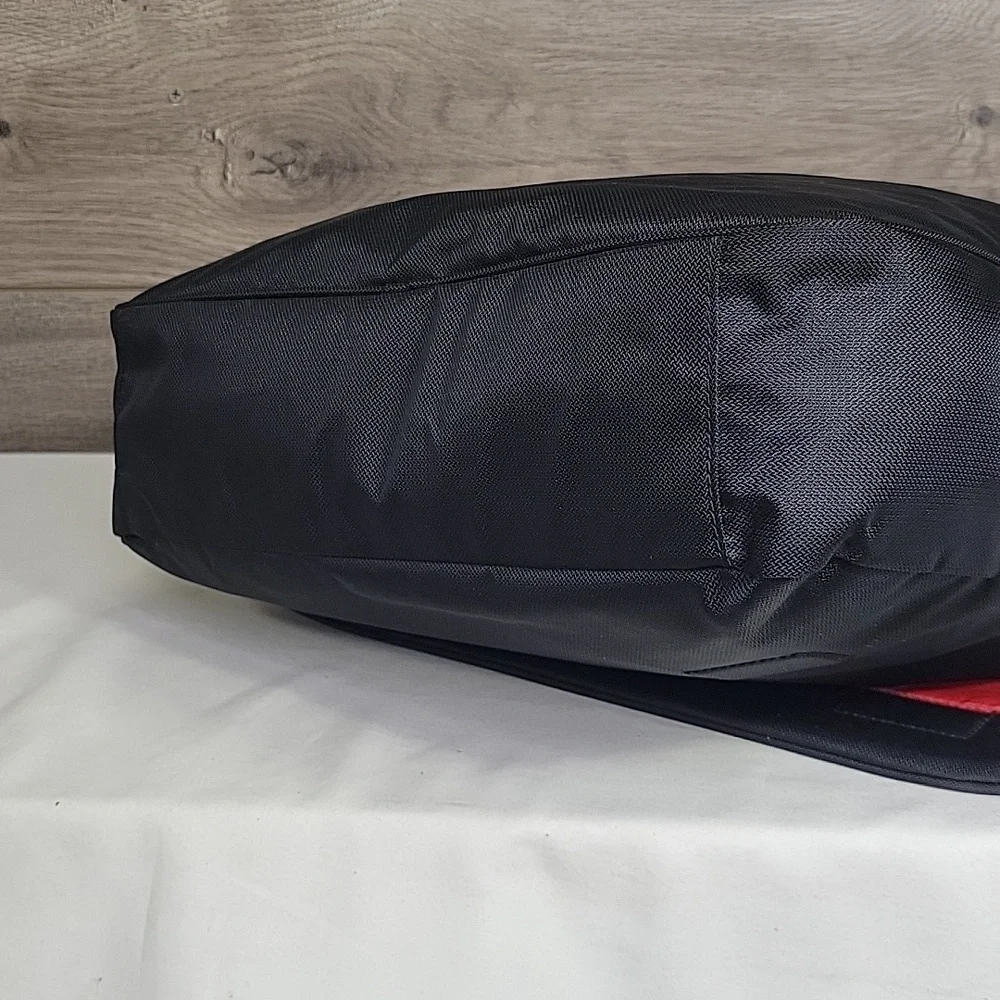 Tumi T Tech Black and Gray Laptop Messenger Bag